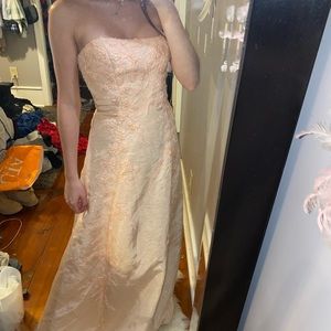 LIGHT PINK PROM DRESS